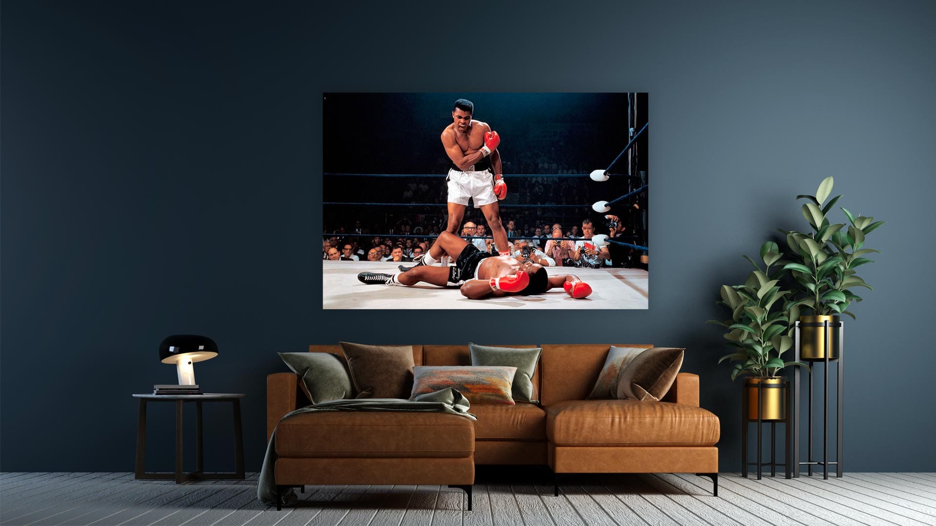 Ali vs Liston "Final Moment" schilderij