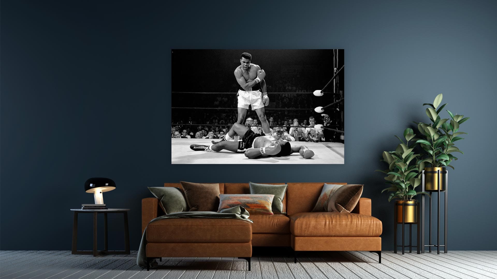 Ali vs Liston "Final Moment" schilderij