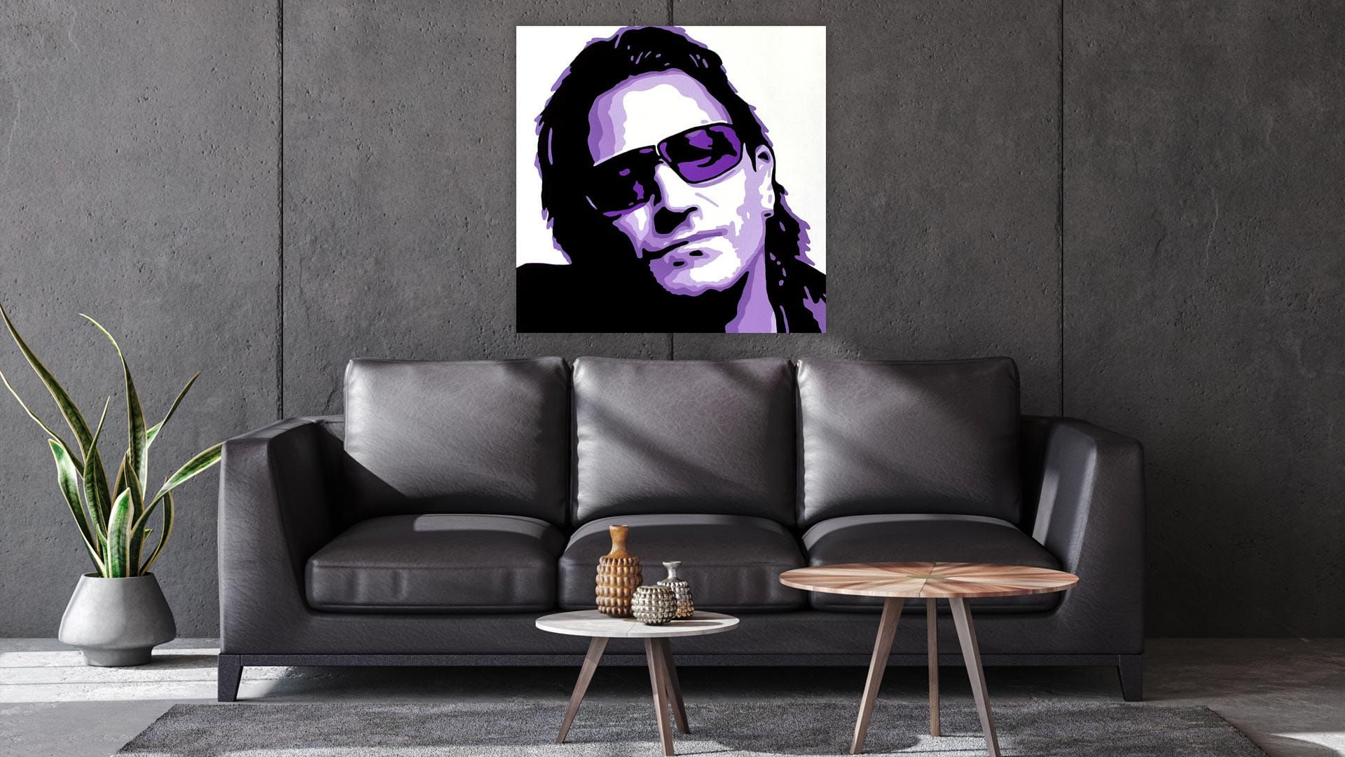 bono-1-luik-sfeer Bono 1 luik schilderij