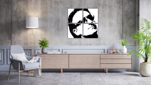 bono-schilderij-4-luik-sfeer Bono 4 luik schilderij