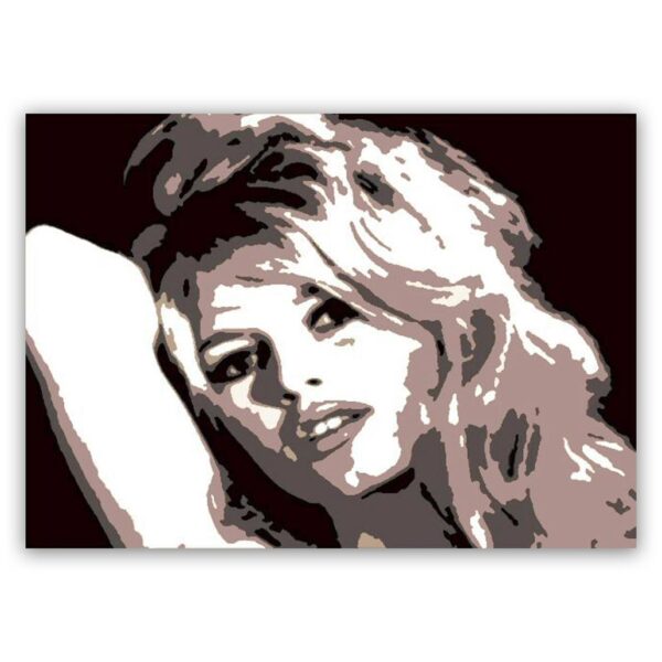 Brigitte Bardot schilderij