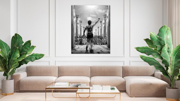Diego Maradona voetbal schilderij