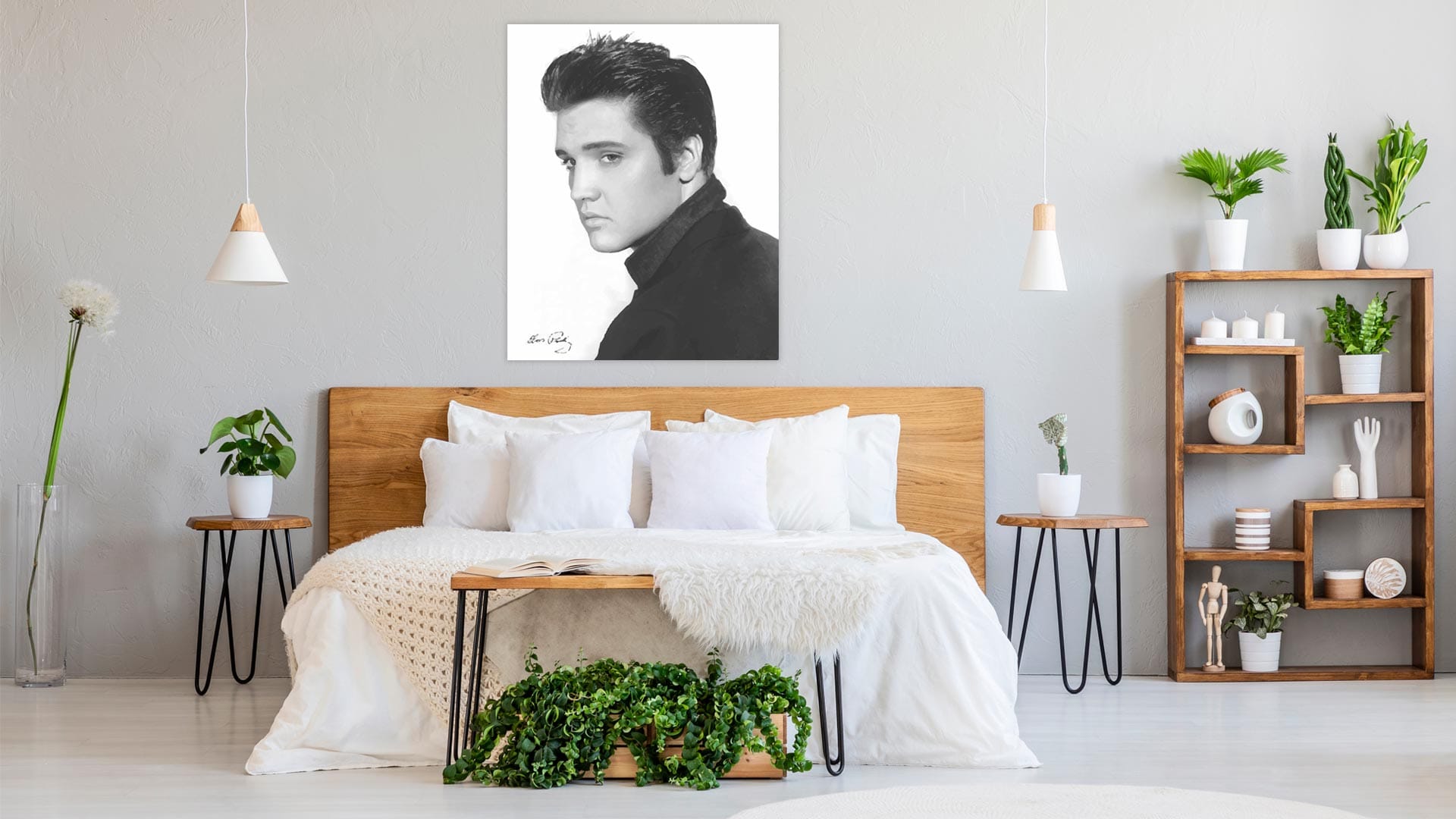 Elvis Presley schilderij