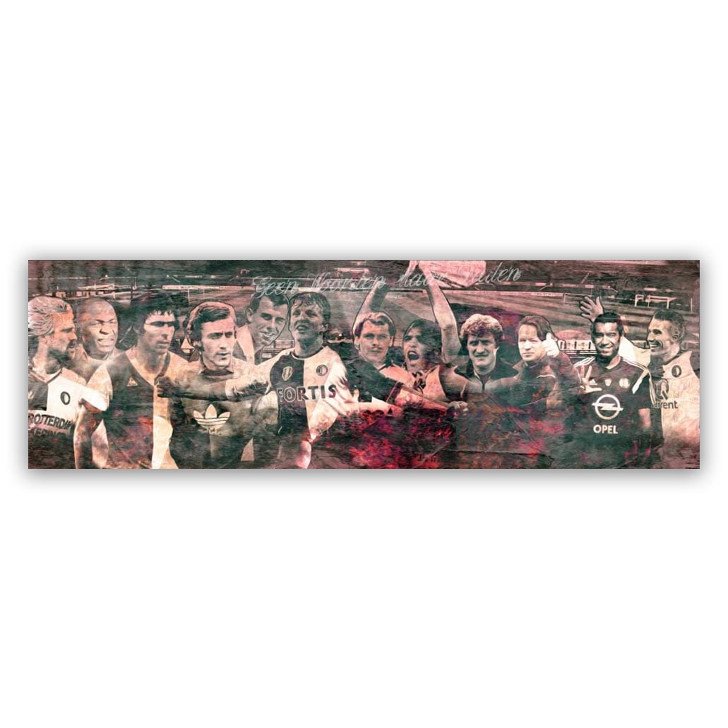 feyenoord-iconen De Feyenoord Iconen schilderij