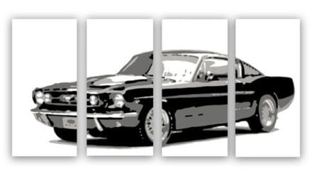 Ford Mustang 4 luik