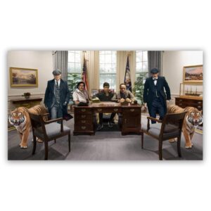 Gangsta's White House schilderij