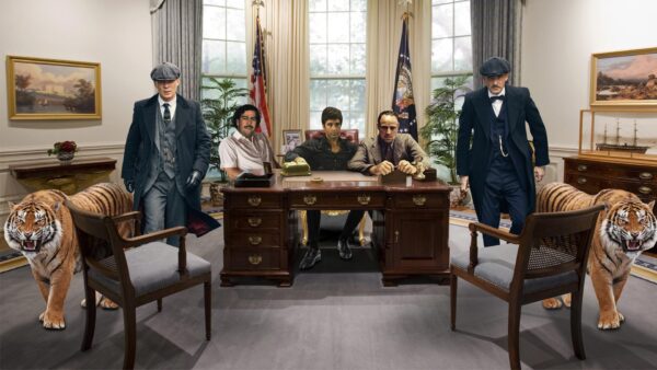Gangsta’s White House schilderij