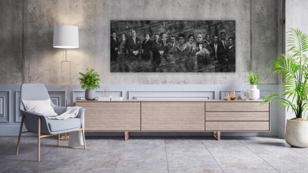 Gangsters Line-Up Extra schilderij