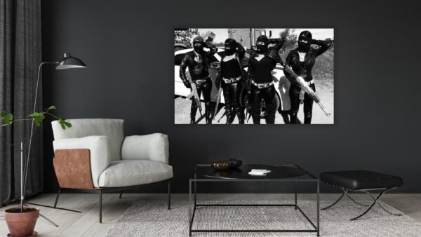 Mexican Gangster Chicks schilderij