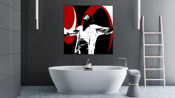 Michael Jackson sfeer 1 luik schilderij