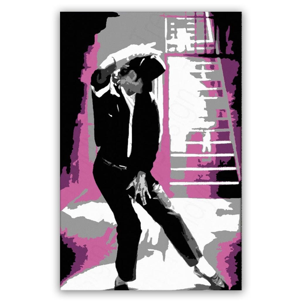 micheal-jackson-dance Michael Jackson dance 1 luik versie 2 schilderij