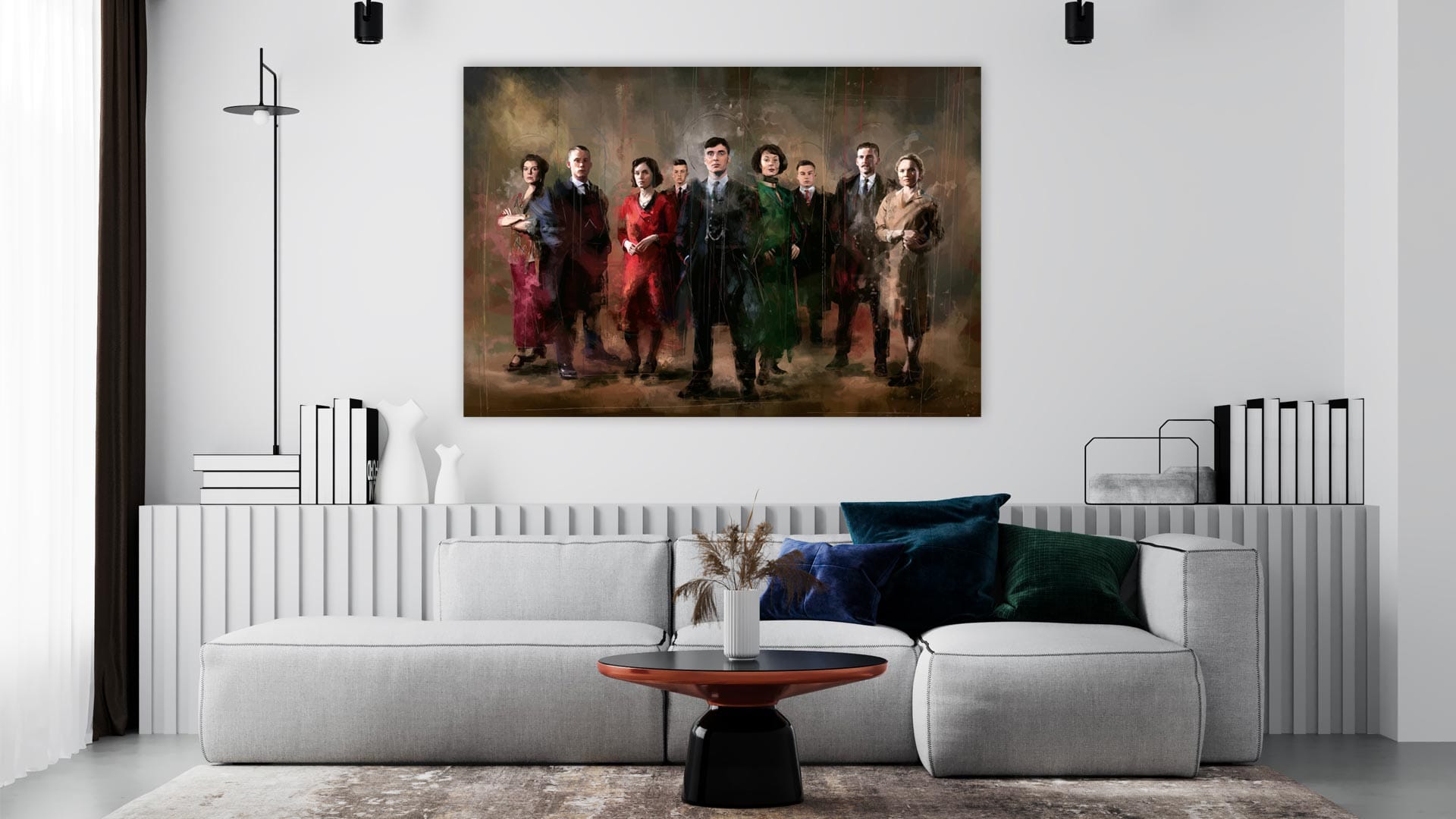 peaky-blinders-sfeer-art Peaky Blinders Art schilderij