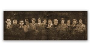 Real Gangsters schilderij