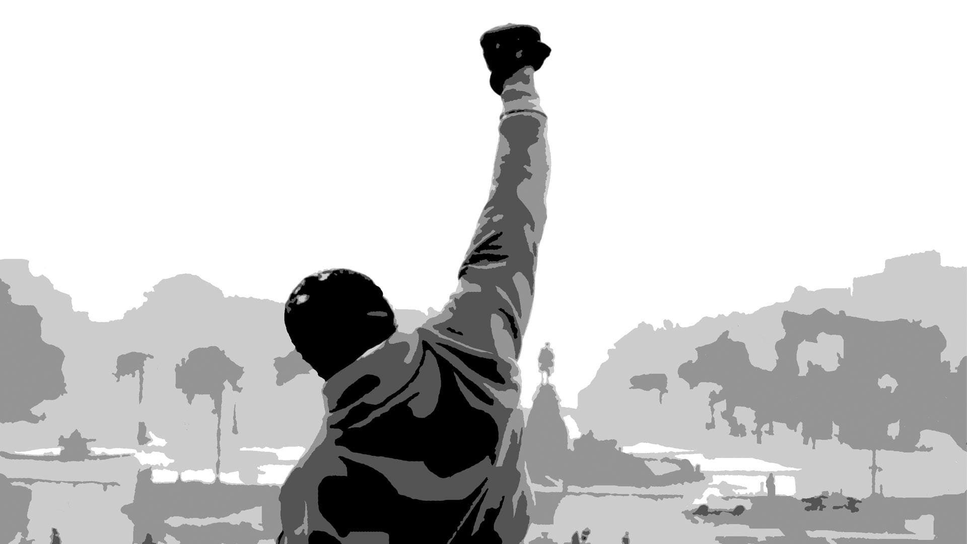 Rocky 1 luik schilderij