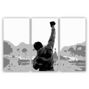 Rocky 3 luik schilderij