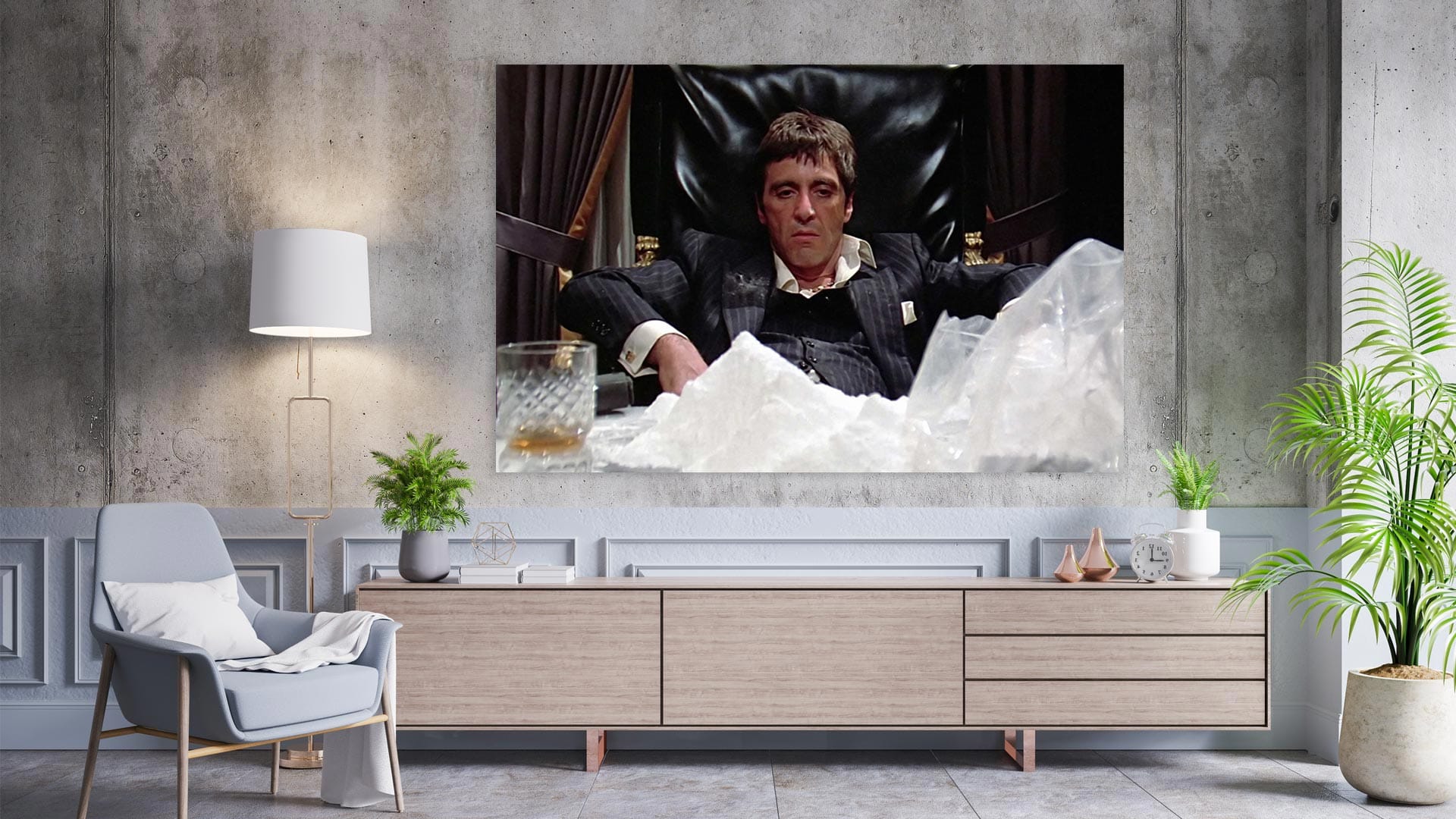 Scarface final hour schilderij