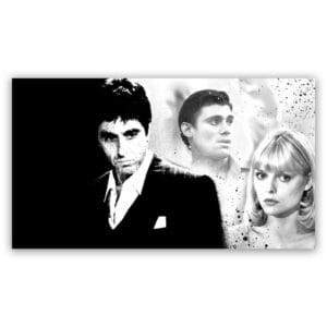 Scarface the cast schilderij