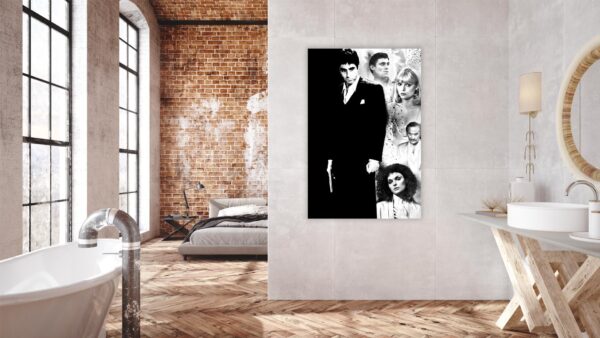 Scarface the cast schilderij