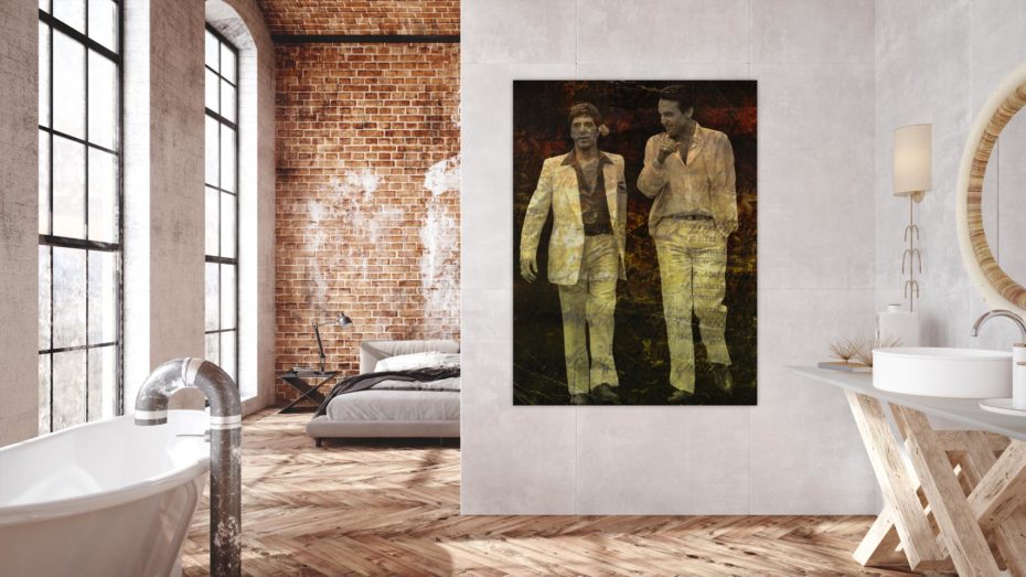 Tony Montana & Mr Sosa schilderij