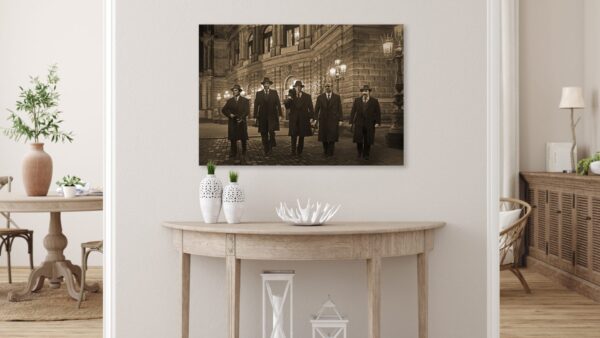 The Gangsters Warfare schilderij