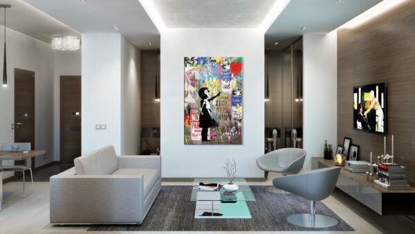 Banksy-balloon-art-schilderij