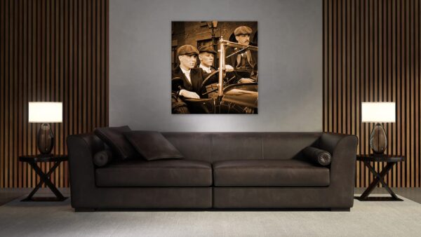 Peaky Blinders Brothers schilderij