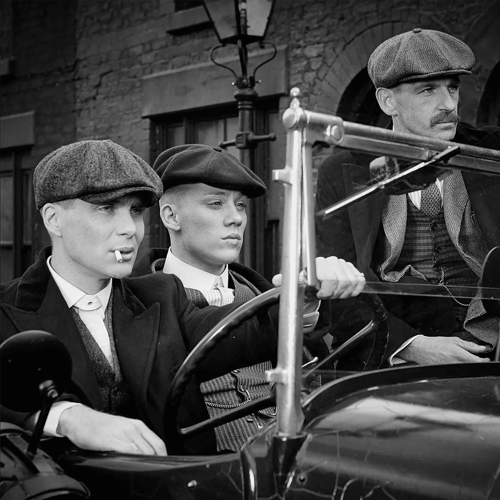 Peaky Blinders Brothers schilderij