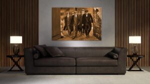 Peaky Blinders Gang schilderij