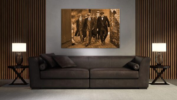 Peaky Blinders Gang schilderij