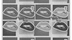 lip-biting