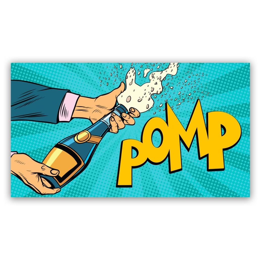 Popart schilderij pomp