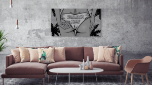 Popart schilderij summer time