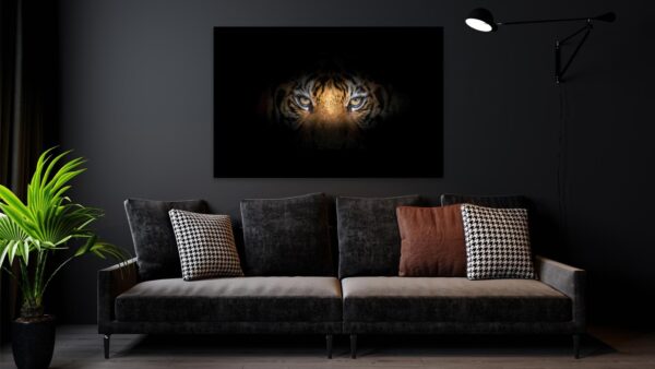 Tiger eyes schilderij