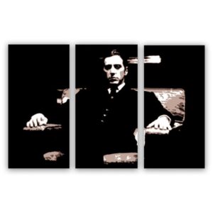 al pacino 3 luik schilderij