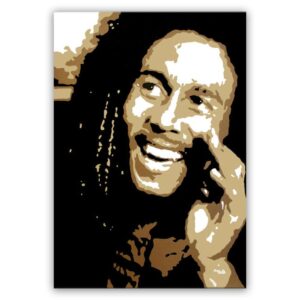 bob marley schilderij