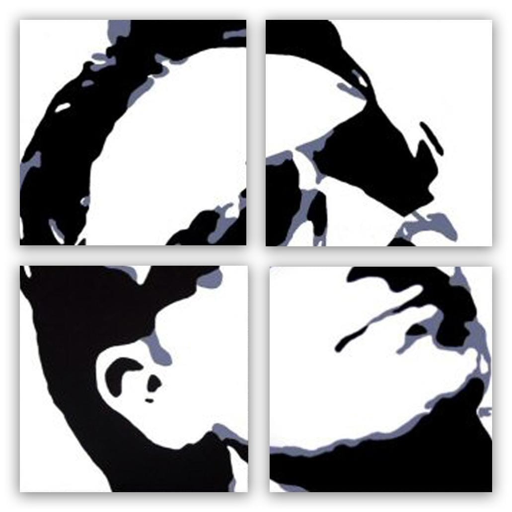 bono 4 luik schilderij