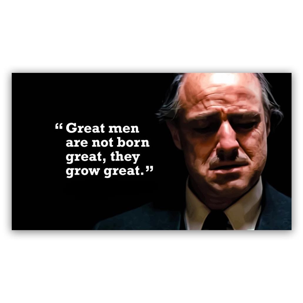 don corleone quote 1 schilderij popartschilderijen