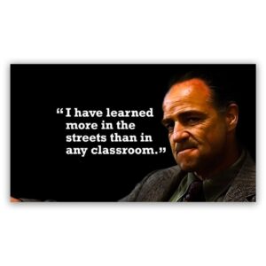 don corleone quote 2 schilderij popartschilderijen