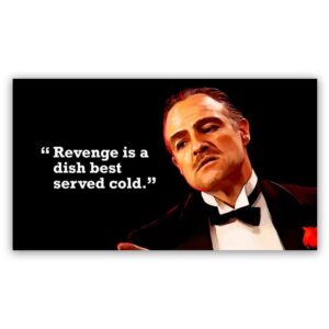 don corleone quote 3 schilderij popartschilderijen