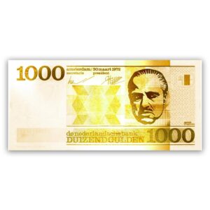 godfather 1000 gulden schilderij