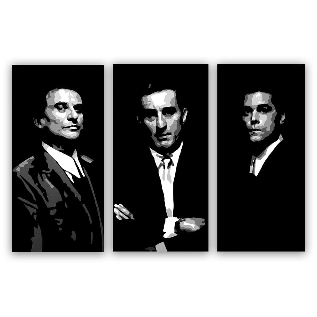goodfellas 3 luik schilderij