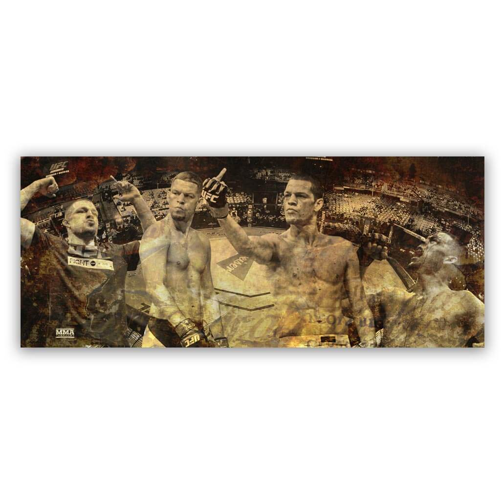 Nate Diaz UFC schilderij