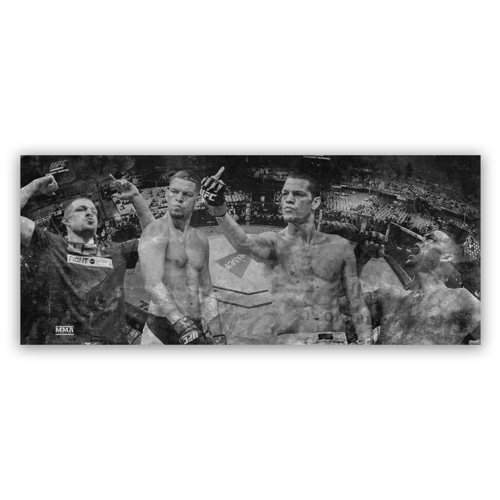 Nate Diaz UFC schilderij