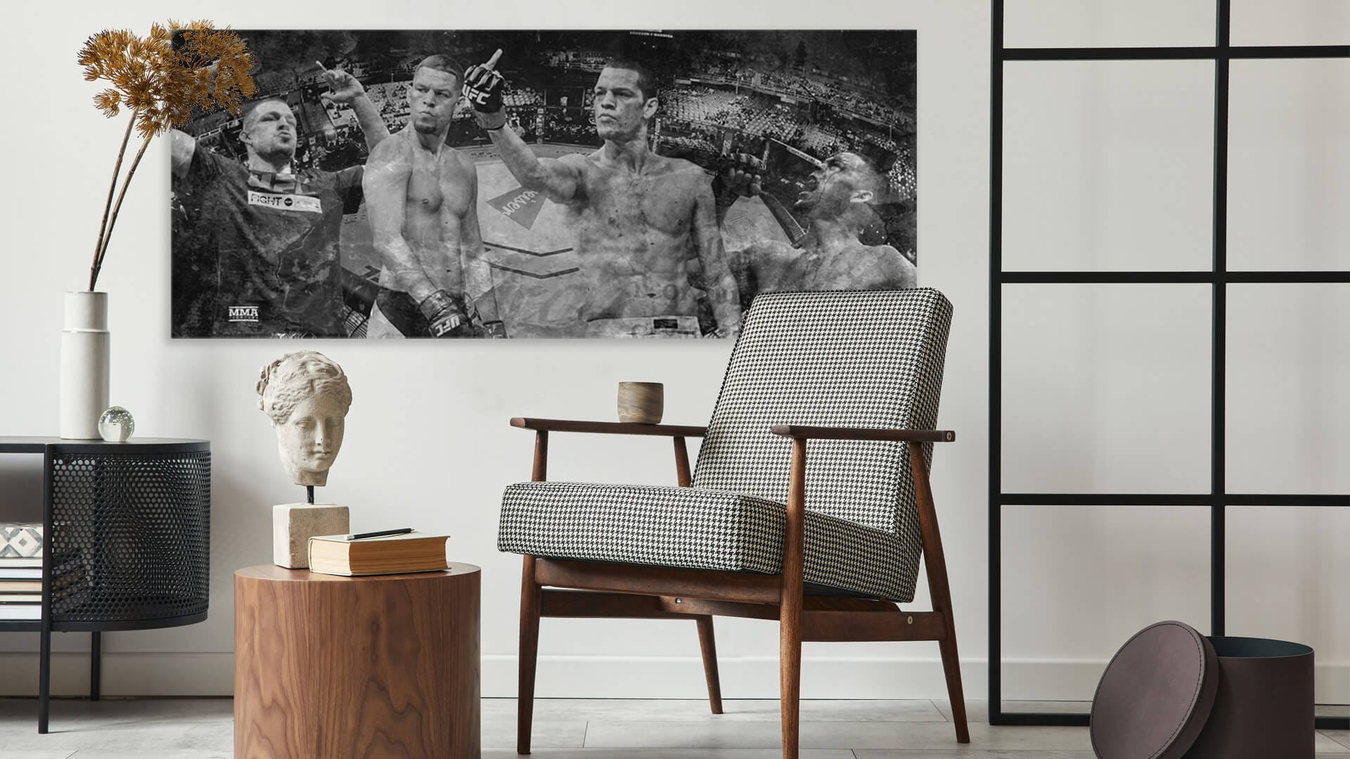 Nate Diaz UFC schilderij