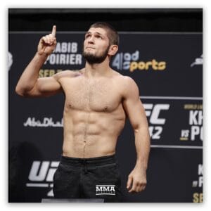 Khabib The Champ schilderij