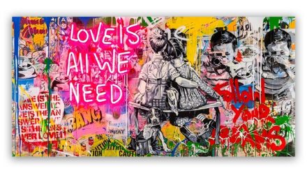 Banksy Love is All we Need