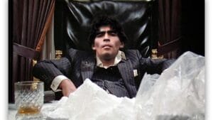 Maradona Schilderij