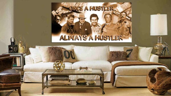 Hustler-Sepia-huiskamer