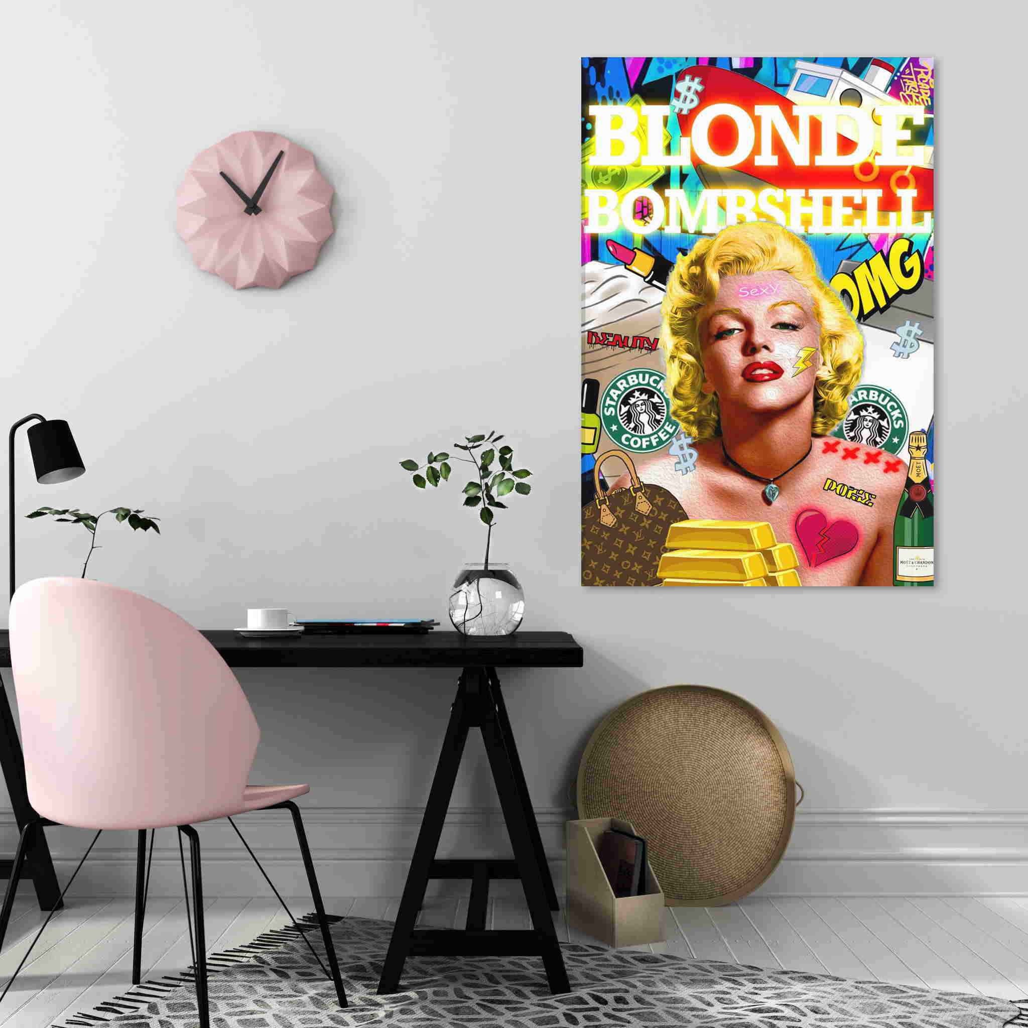 Monroe bomb pop huiskamer 1 Monroe-bomb