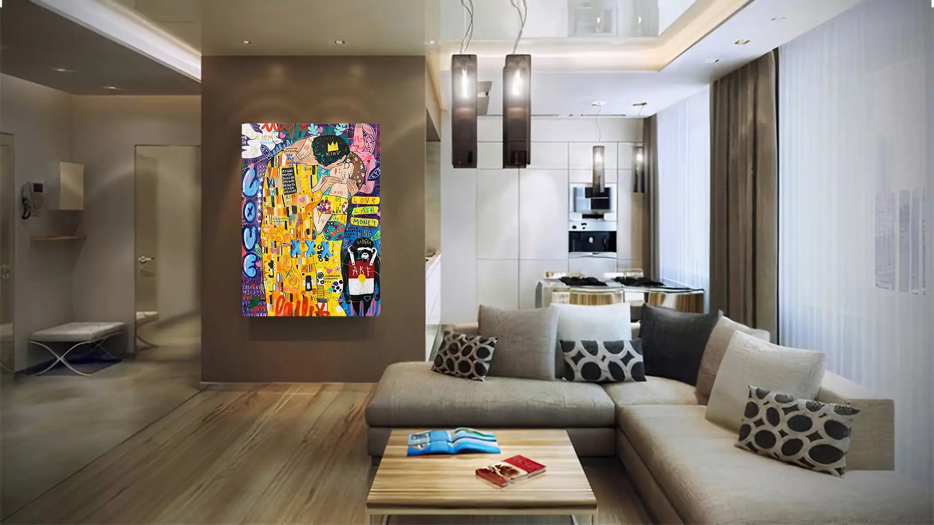 banksy Gustav sfeerbeeld